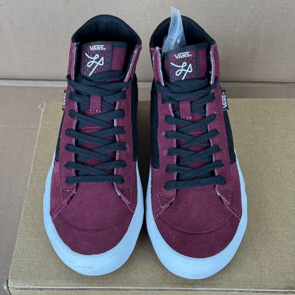Vans The Lizzie Mid Skate Shoes Port Royale/Black Men’s 7/Women’s 8.5 EcoCush - Picture 3 of 7